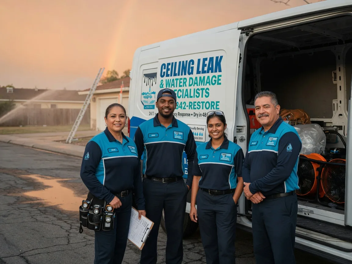 Ceiling Leak Cleanup company in Monterey, MA